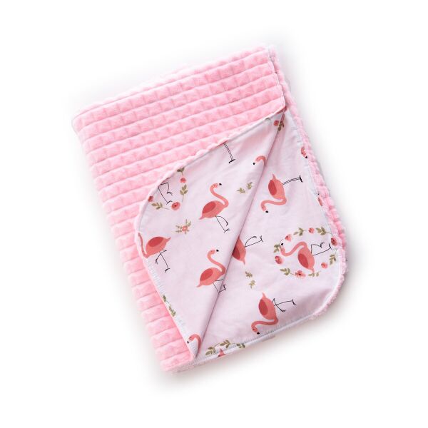 

Плед детский Twins Trip Summer 1408-TTS-08 Розовый с принтом 100% хлопок 104 х 80 см