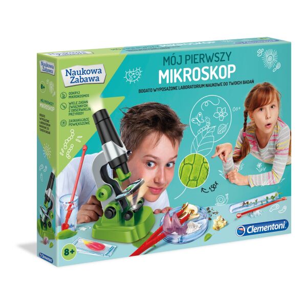 

Мой первый мини микроскоп 150-кратное увеличение Clementoni 50071