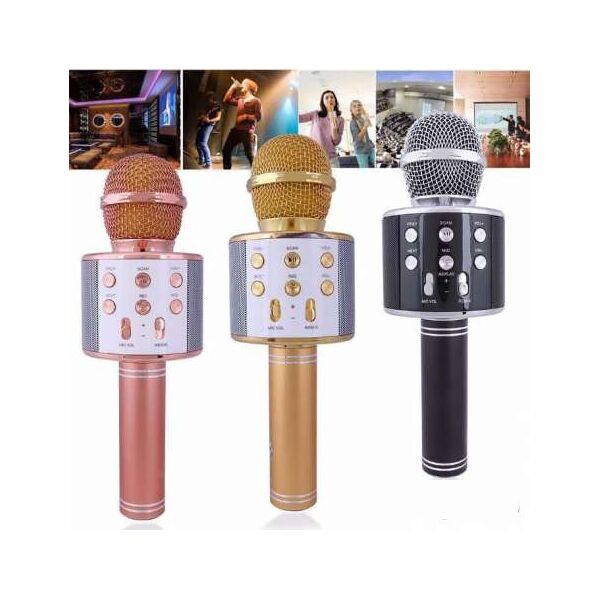 

Bluetooth микрофон для караоке с изменением голоса WSTER WS-858