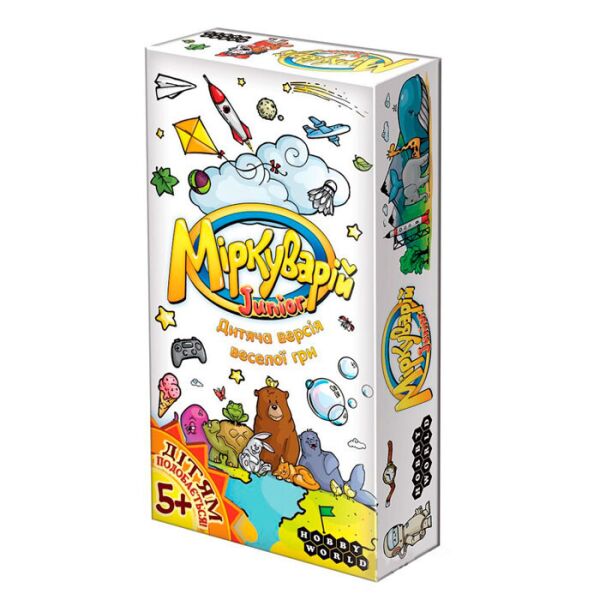 

Настольная игра: Мiркуварiй Junior Українське видання (15045)