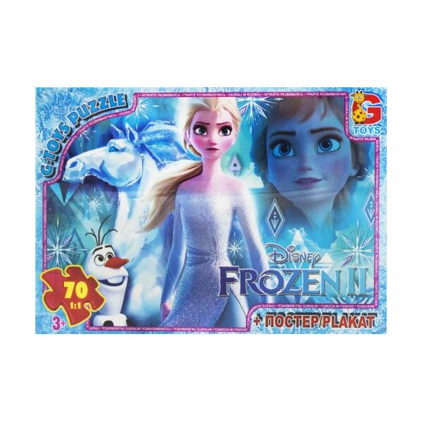 

Пазл G-toys из серии Холодное сердце 70 эл FR028