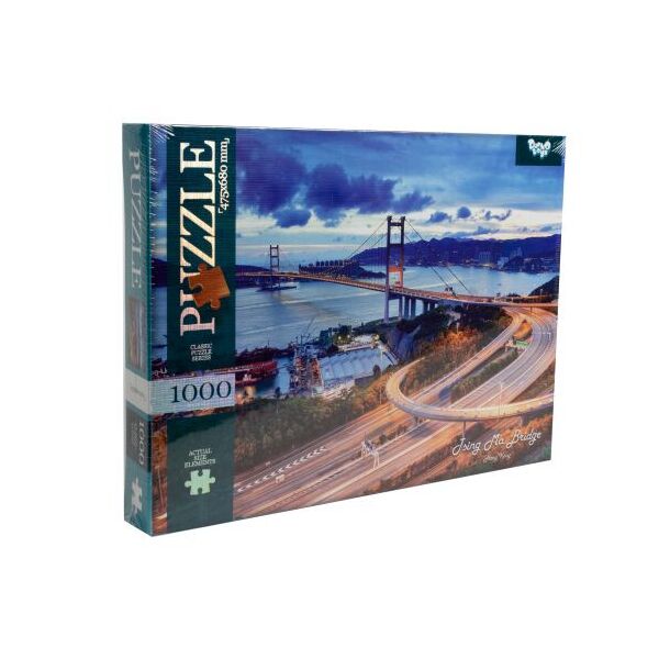 

Пазл Danko Toys Мост Цинма Гонконг 1000 элементов 124054