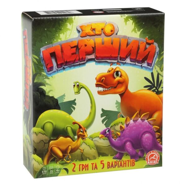 

Настольная игра Arial "Кто первый" 911616
