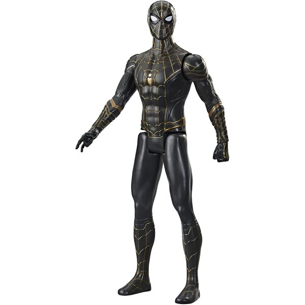 

Человек Паук В Чёрно-Золотом Костюме Герой Marvel 30 см Spider-Man Titan Hero Series Hasbro F2438