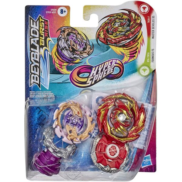 

Бейблейд Форнеус F5 и Мастер Диабло D5 Beyblade Forneus F5 and Master Devolos D5 Hasbro E9239