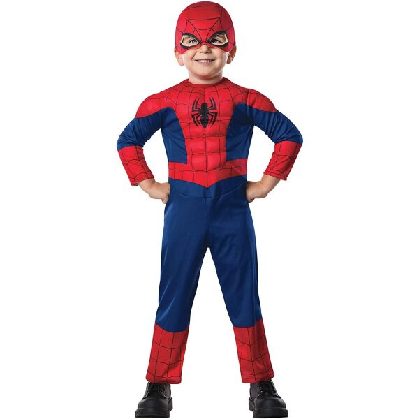 

Детский Костюм с Маской Человек Паук 3-4 года Marvel Costume Spiderman Rubies 702824