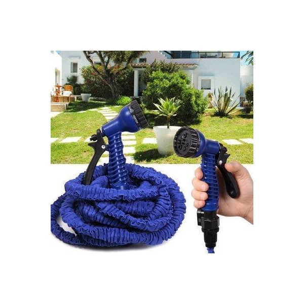 

Шланг для полива X HOSE 60 м с распылителем, садовый шланг, поливочный шланг для сада