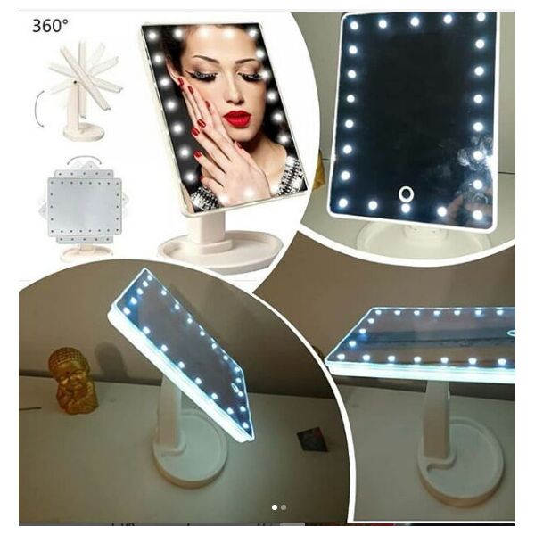 

Зеркало настольное с подсветкой LED - бренд Large Led Mirror