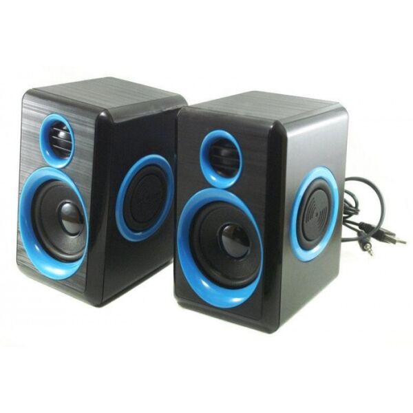 

Компьютерные колонки акустика 2.0 USB FnT FT-165 Синие