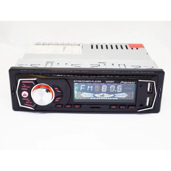 

Автомагнитола 1DIN MP3 6295BT (1USB, 2USB-зарядка, TF card, bluetooth)