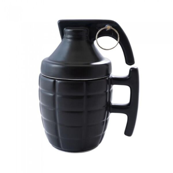 

Керамическая чашка Граната D100 0,35л Чёрная