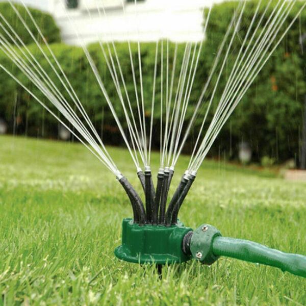 

Умная система полива Multifunctional sprinkler распылитель дождеватель для полива газона на 360 градусов
