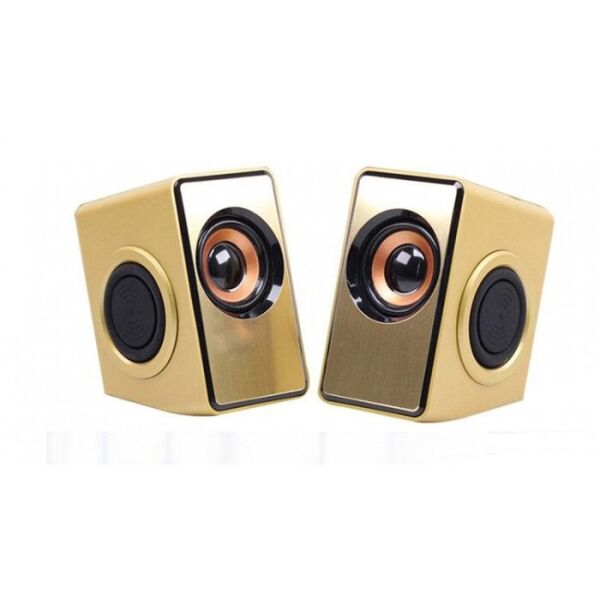

Колонки для ПК компьютера Prime FT-2048 Золотые