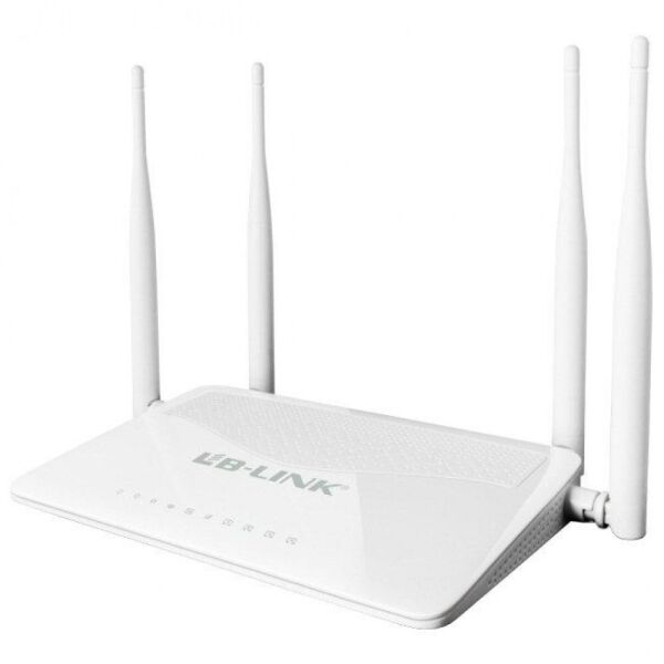 

Роутер с 4-я антеннами и 2-я портами скоростью до 300 Mbps LB-LINK BL-WR450H