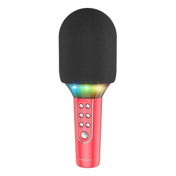 

Караоке микрофон-колонка Borofone BFK2 Красный (BFK2R)