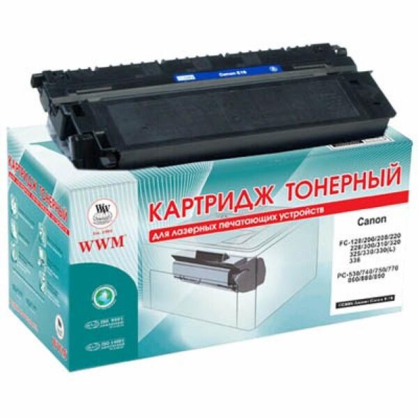 

Картридж WWM для Canon E-16/E-30 (CC08N). 54920