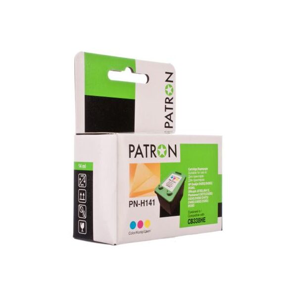 

Картридж Patron HP №141 COLOUR /CB338HE (PN-H141). 43509