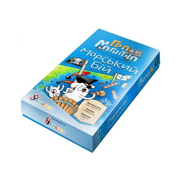 

Игра магнитная "Морской бой" Умняшка. 35761