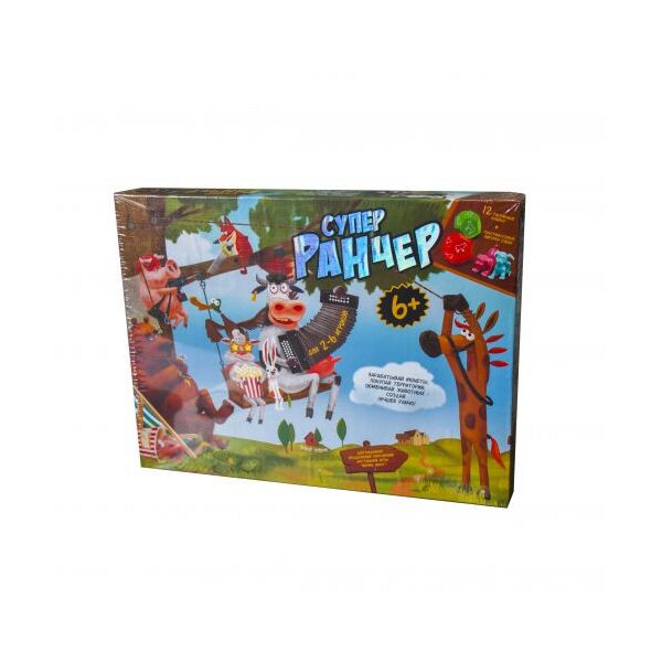 

Настольная развлекательная игра "Супер Ранчер" (рус) Dankotoys. 35877