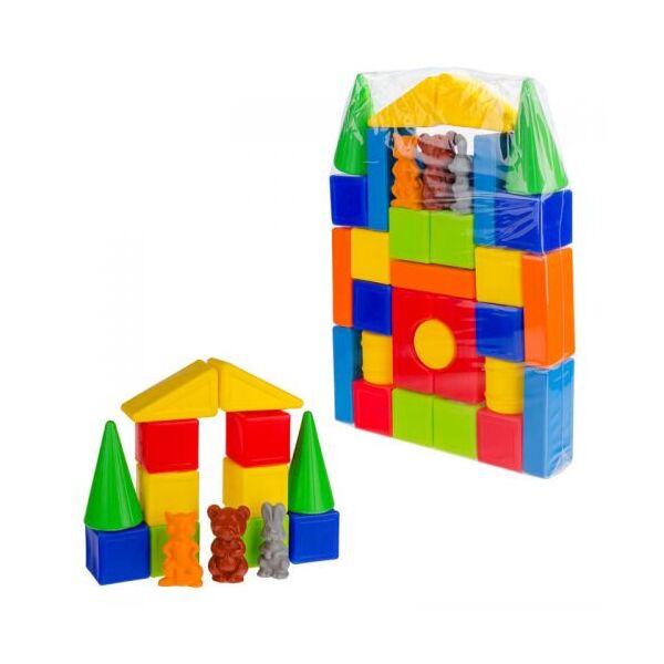 

Конструктор "Теремок", 32 детали Colorplast. 36587
