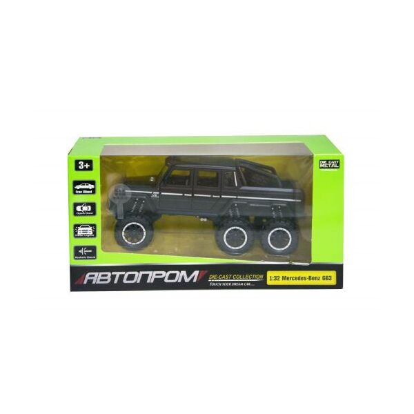 

Машинка "Mercedes-Benz G63" из серии "Автопром" (чёрная) Автопром. 37320