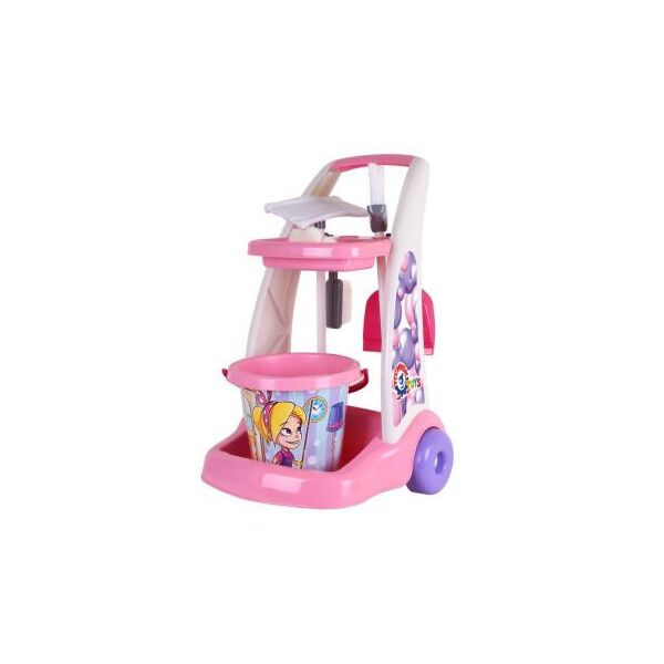 

Игровой набор для уборки с тележкой Технок. 37890