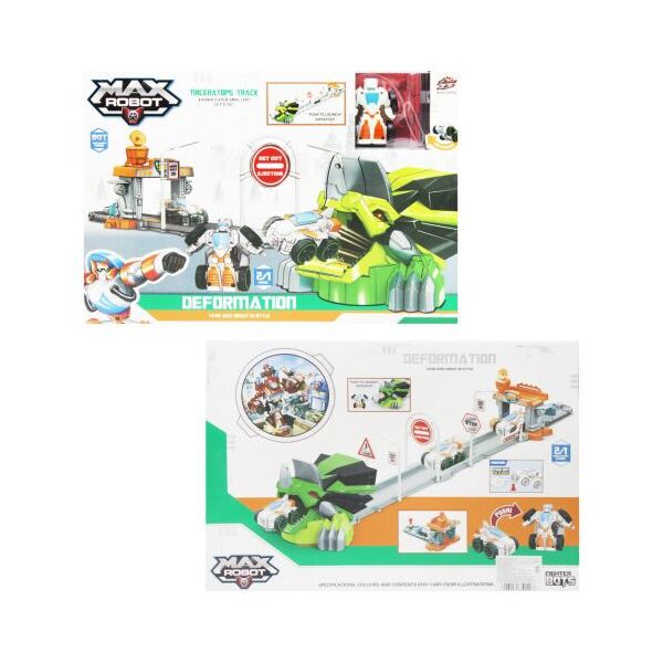 

Трек "Triceratops Track" (белый) Ziyu Toys. 36798