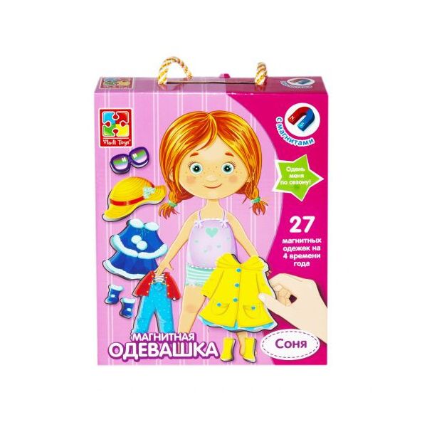 

Магнитная одевашка "Соня" (рус) Vladi Toys. 39774