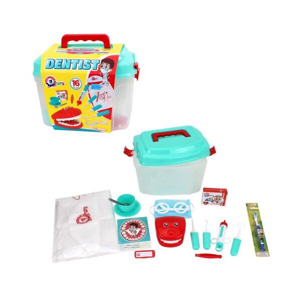

Набор стоматолога "Dentist set", 16 деталей Технок. 37914