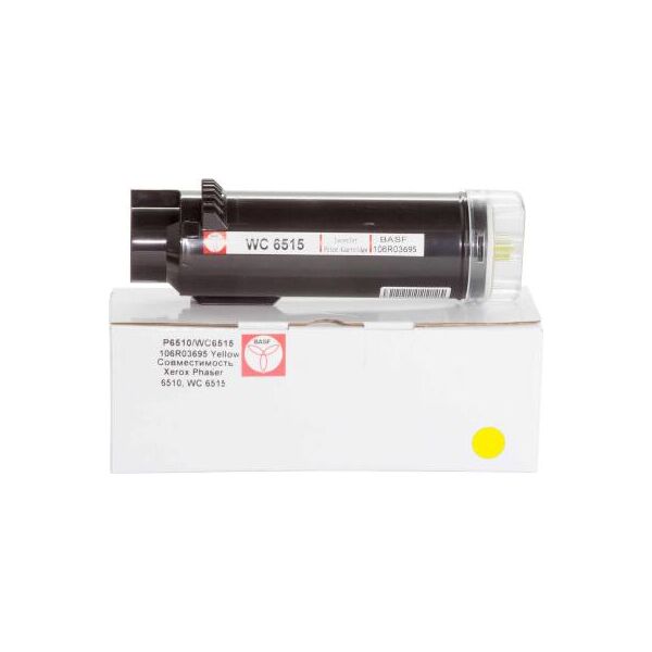 

Тонер-картридж BASF Xerox Ph 6510N/WC6515N/6515DN Yellow (KT-106R03695). 43640