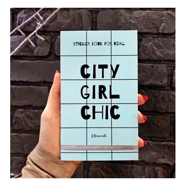 

Книга с наклейками Sticker Book City Girl Chic FO. 49286