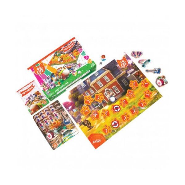 

Настольная игра "44 кота. Кэт Бенд" (укр) Vladi Toys. 35780