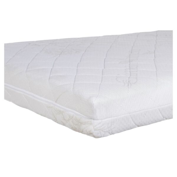 

Детский матрас с чехлом беспружинный 120х60 Солодких Снів Clima Comfort Elite - 10 см. (кокос, полиуретан, кокос) белый. 31021