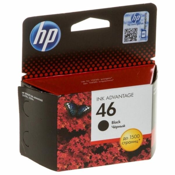 

Картридж HP DJ No. 46 Ultra Ink Advantage Black (CZ637AE). 53002