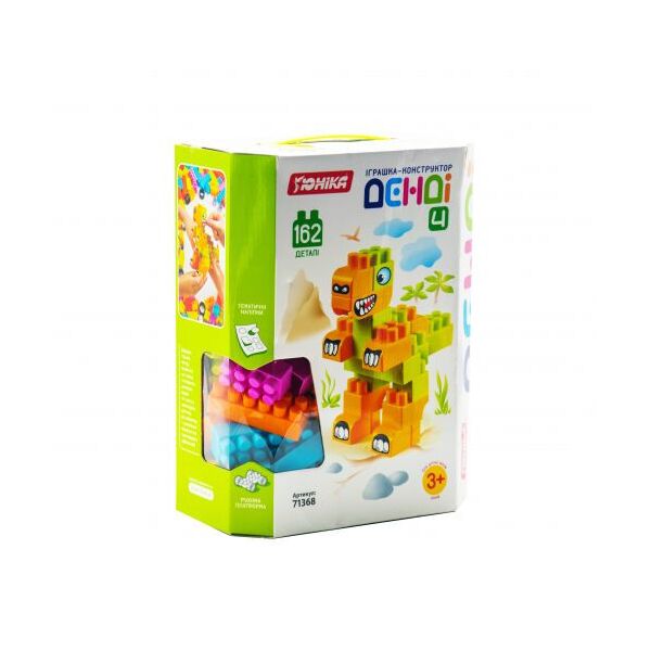 

Игрушка конструктор "Денди 4", 162 дет Юника. 36511