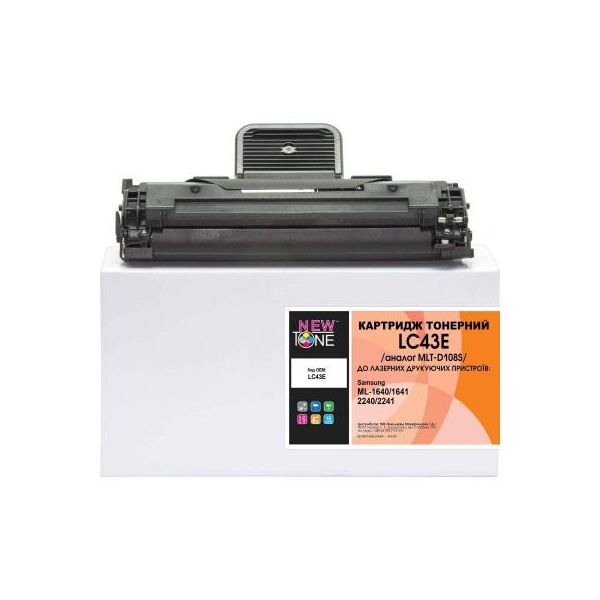 

Картридж NewTone для Samsung ML-1640/1641/2240/2241 (LC43E). 43481