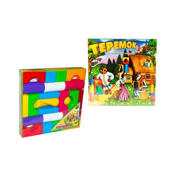 

Кубики "Теремок" (24 элемента) M-toys. 39917
