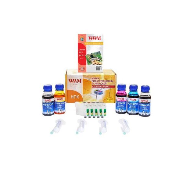 

Комплект перезаправляемых картриджей WWM Epson St Office BX320FW (RC.T129H). 43782