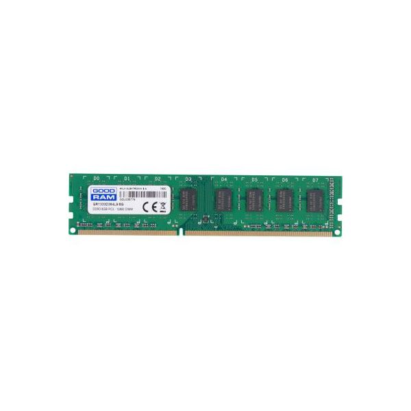 

Модуль памяти для компьютера Goodram DDR3 8GB 1333 MHz (GR1333D364L9/8G). 42917