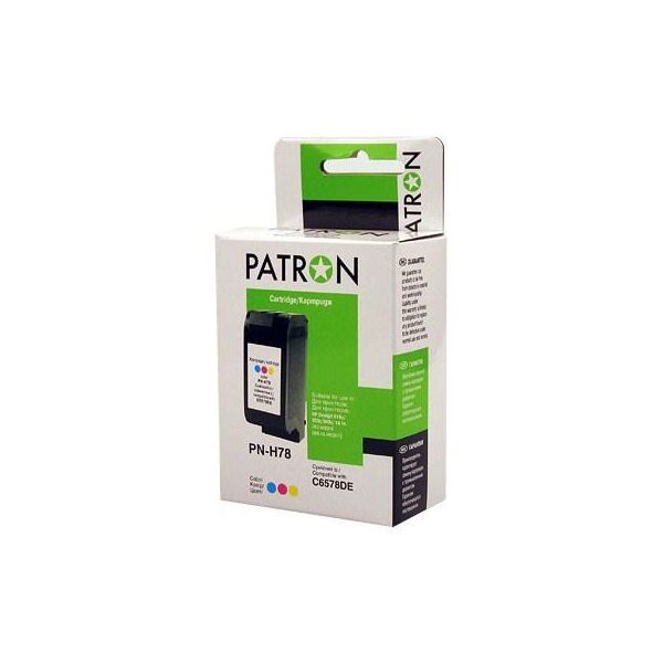 

Картридж Patron для HP PN-H78 COLOUR (C6578DE) (CI-HP-C6578DE-C-PN). 53888