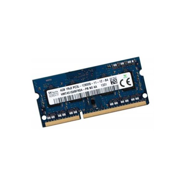 

Модуль памяти для ноутбука Hynix SoDIMM DDR3L 4GB 1600 MHz (HMT451S6BFR8A-PB). 42997