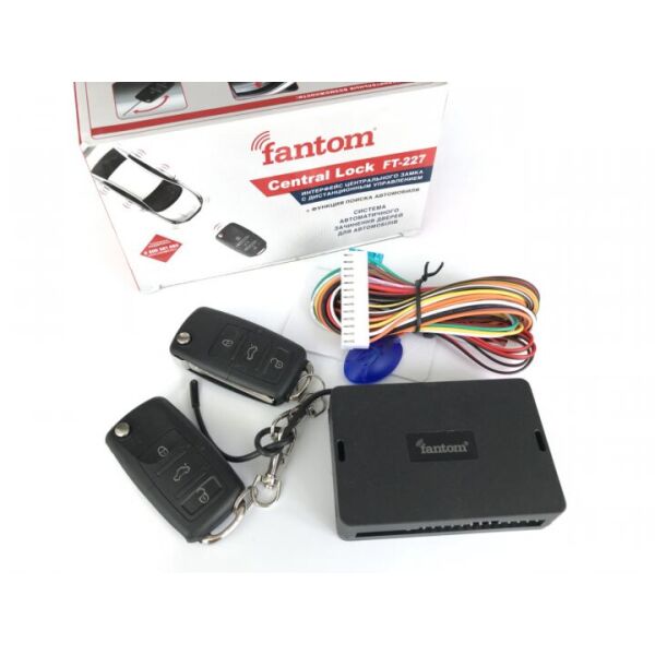 

Дистанционное управление AS Fantom FT-227 (выкидной ключ + выходом на багажник). 51138