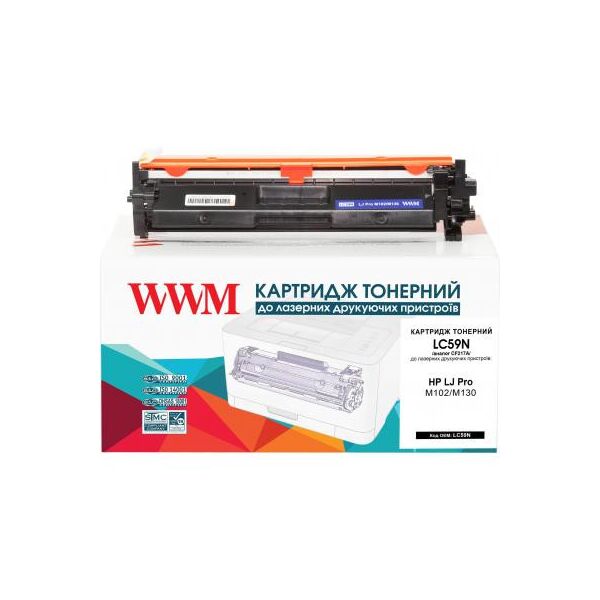 

Картридж WWM для HP LJ Pro M102/130 (LC59N). 46782