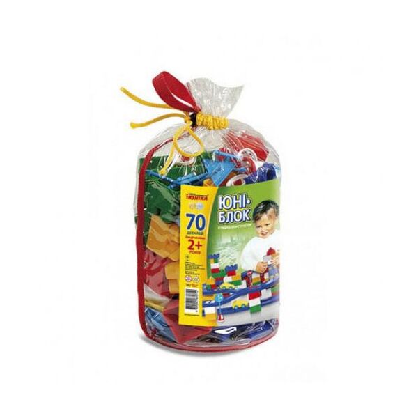

Конструктор "ЮНИ-блок" (70 деталей) Юника. 36604