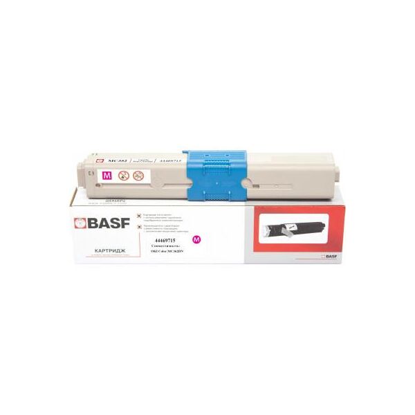 

Тонер-картридж BASF OKI C310/330/510/530 Magenta 44469715 (KT-MC352-44469715). 43623