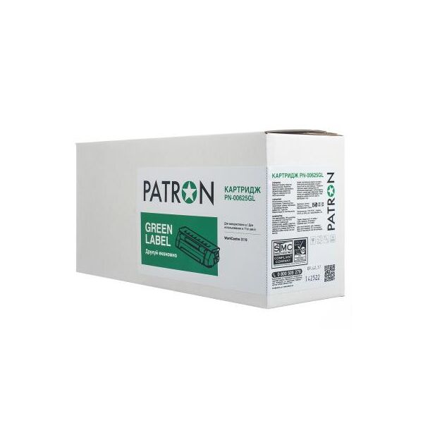 

Картридж Patron XEROX WC 3119 GREEN Label (PN-00625GL). 53882