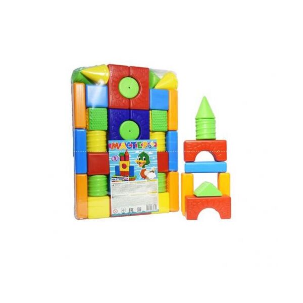 

Детский конструктор 36 деталей Colorplast. 36507