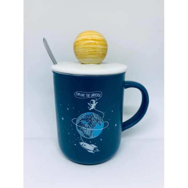 

Кружка Explore the universe с крышкой и ложкой FO. 52306