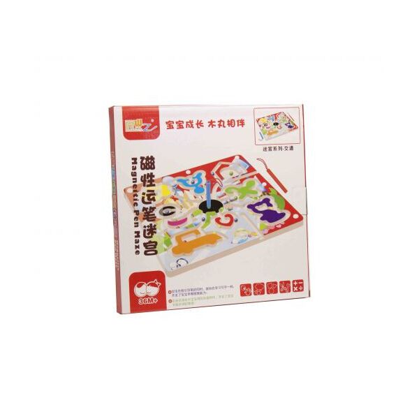 

Деревянный магнитный лабиринт "Фигуры" Руди. 39825