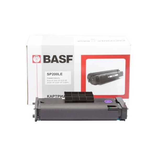 

Тонер-картридж BASF Ricoh Aficio SP200S/200SN Type SP 200LE Black 407263 (KT-SP200LE). 43627